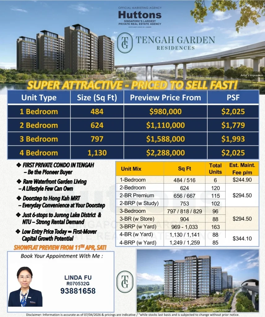🔥 Tengah's first private residential development: Tengah Garden R — Original photo 1