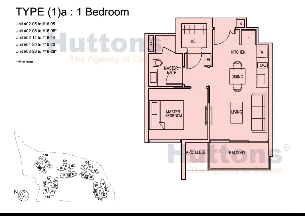 The Scala one-bedroom studio near Australian International and Stamford — Original photo 1