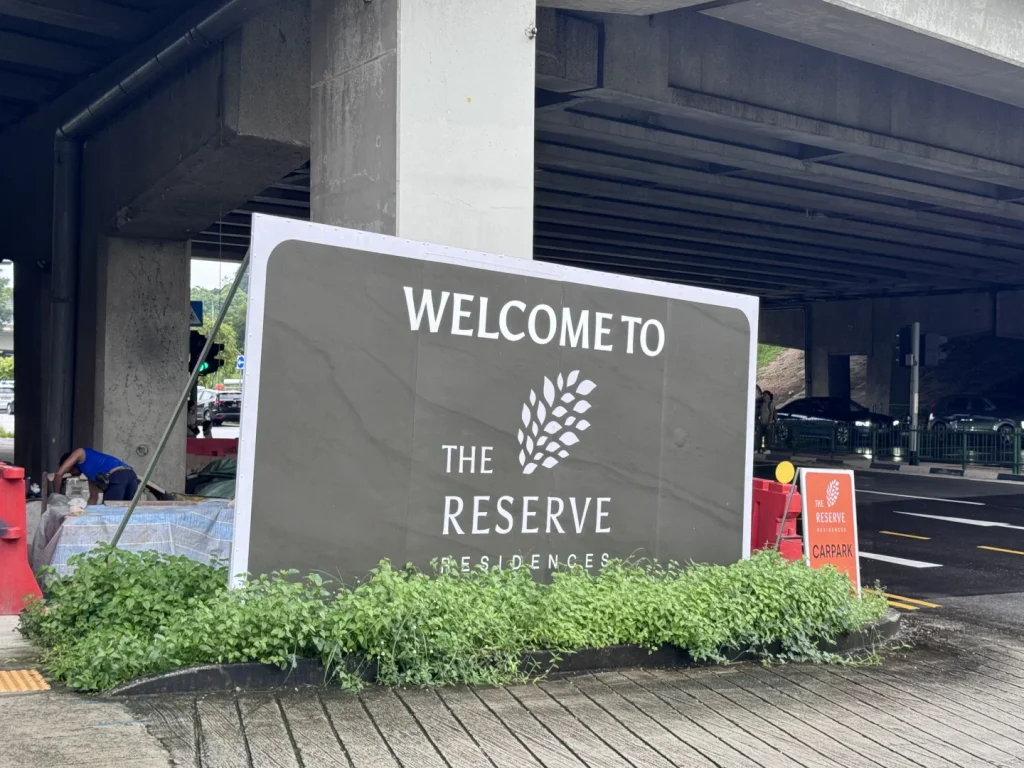 Construction progress at The Reserve Residences — Original photo 1