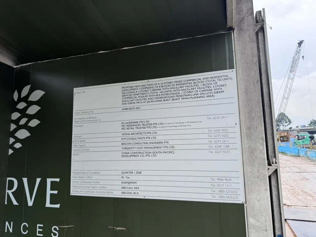 Construction progress at The Reserve Residences — Original photo 2