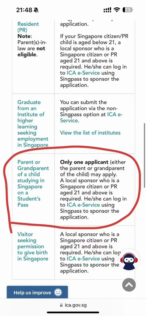 Major change to Singapore accompanying-parent applications: fathers and grandfathers — Original photo 1